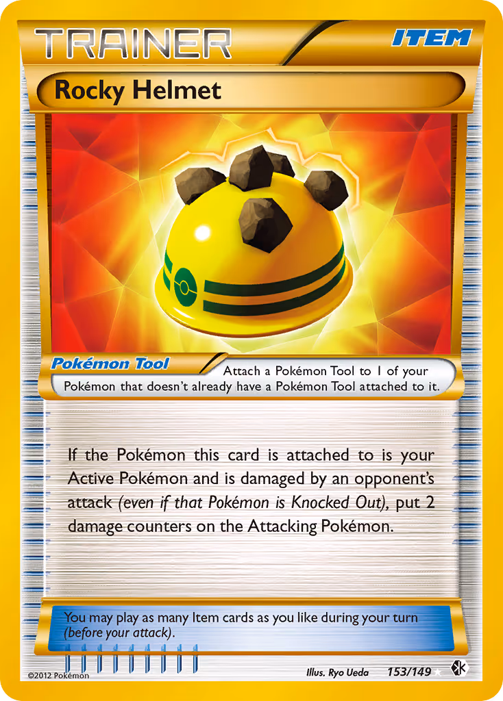 Rocky Helmet 153/149 Pokemon card