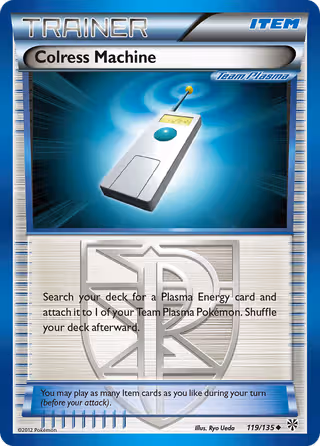 Colress Machine 119/135 Pokemon card