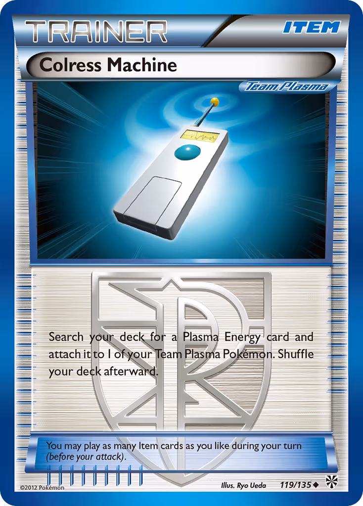 Colress Machine 119/135 Pokemon card