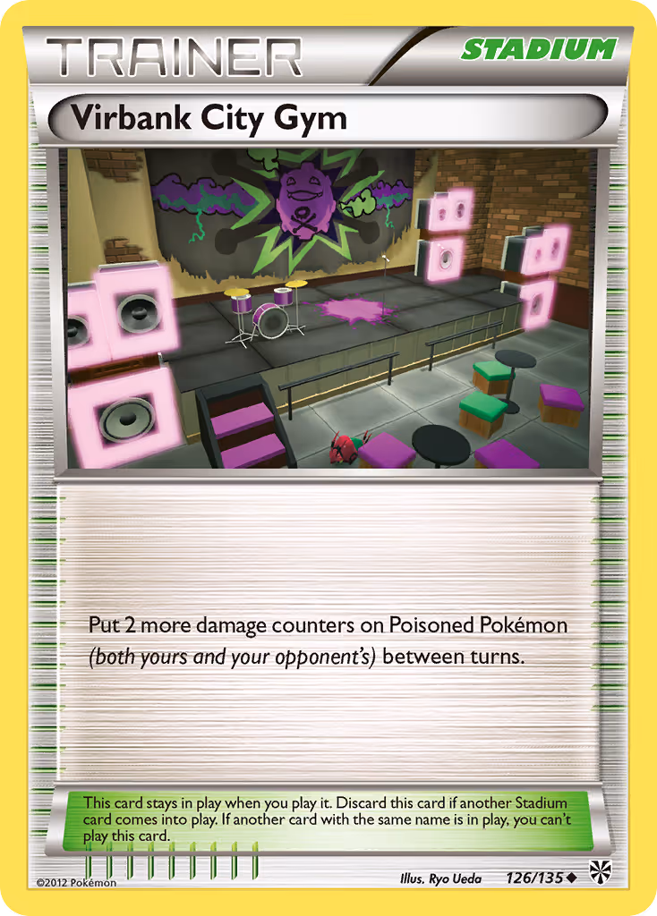 Virbank City Gym 126/135 Pokemon card
