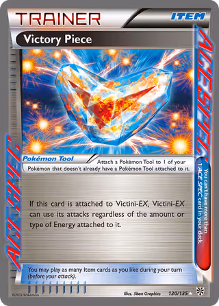 Victory Piece 130/135 Pokemon card