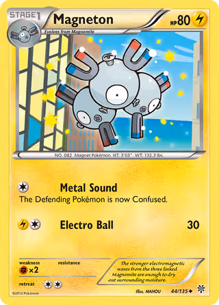Magneton 44/135 Pokemon card