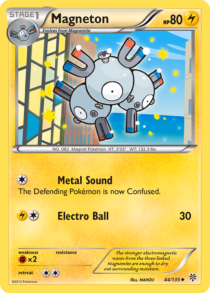 Magneton 44/135 Pokemon card