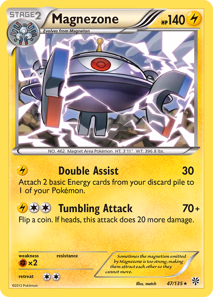 Magnezone 47/135 Pokemon card
