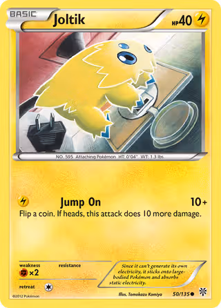 Joltik 50/135 Pokemon card