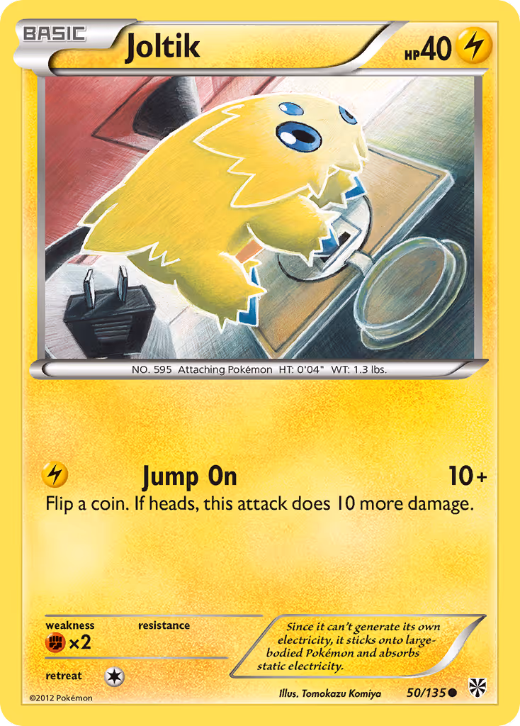 Joltik 50/135 Pokemon card