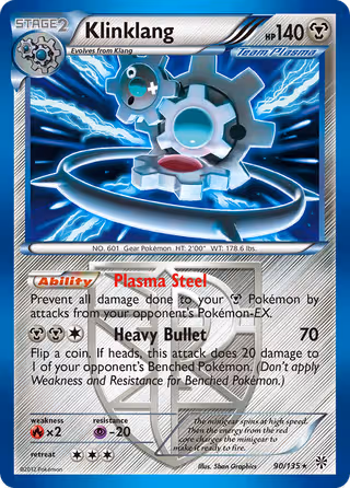Klinklang 90/135 Pokemon card