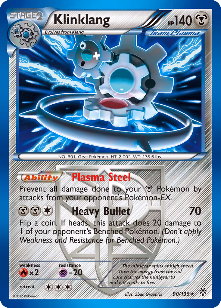 Klinklang 90/135 Pokemon card
