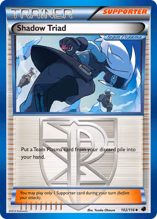 Shadow Triad 102/116 Pokemon card