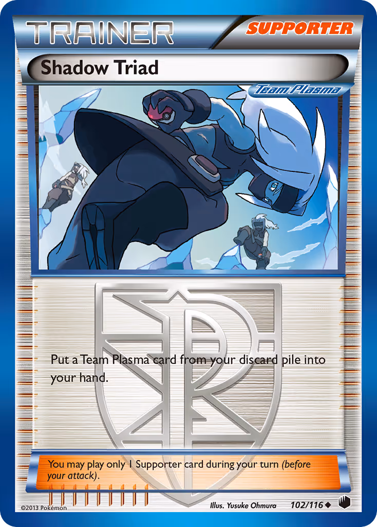 Shadow Triad 102/116 Pokemon card