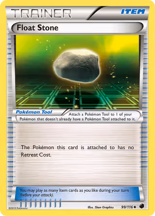 Float Stone 99/116 Pokemon card