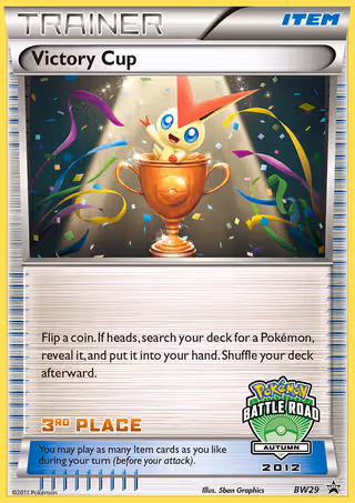 Victory Cup BW29 Pokemon card