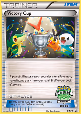 Victory Cup BW30 Pokemon card