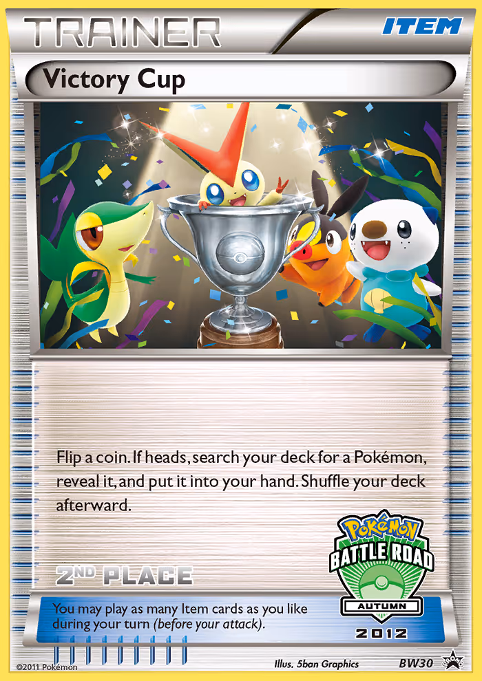 Victory Cup BW30 Pokemon card