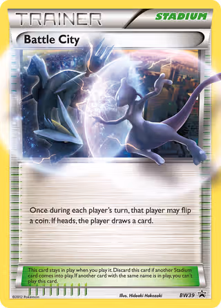 Battle City BW39 Pokemon card
