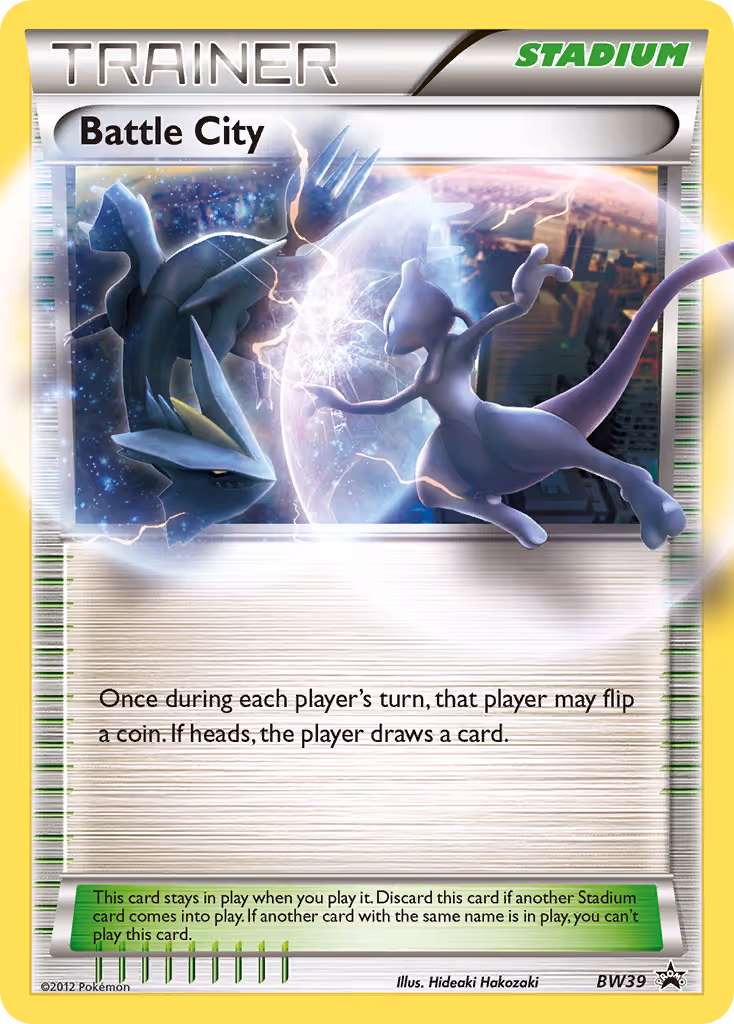 Battle City BW39 Pokemon card