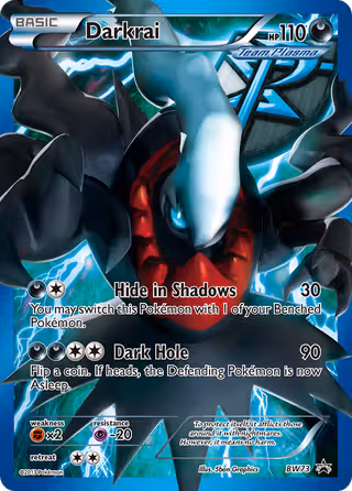 Darkrai BW73 Pokemon card