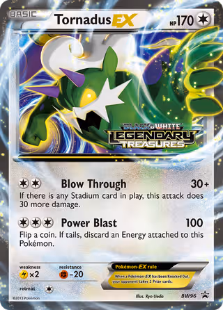 Tornadus-EX BW96 Pokemon card