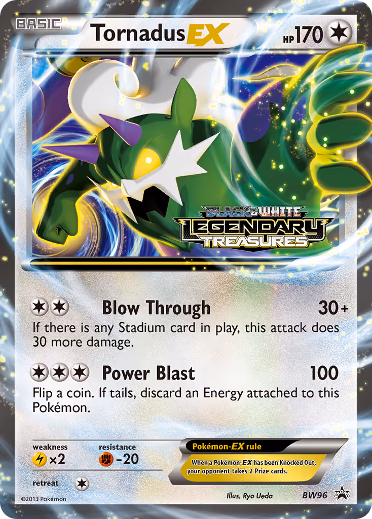 Tornadus-EX BW96 Pokemon card