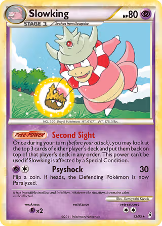 Slowking 32/95 Pokemon card