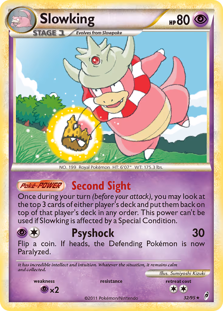 Slowking 32/95 Pokemon card