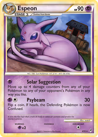 Espeon 4/95 Pokemon card