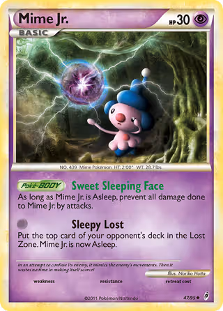Mime Jr. 47/95 Pokemon card