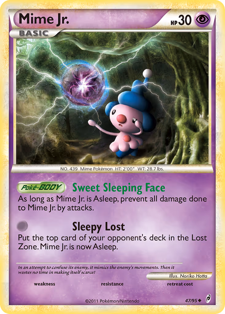 Mime Jr. 47/95 Pokemon card