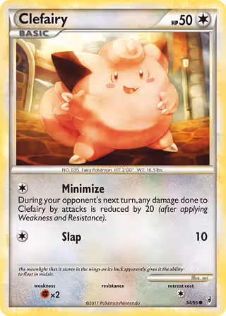 Clefairy 54/95 Pokemon card