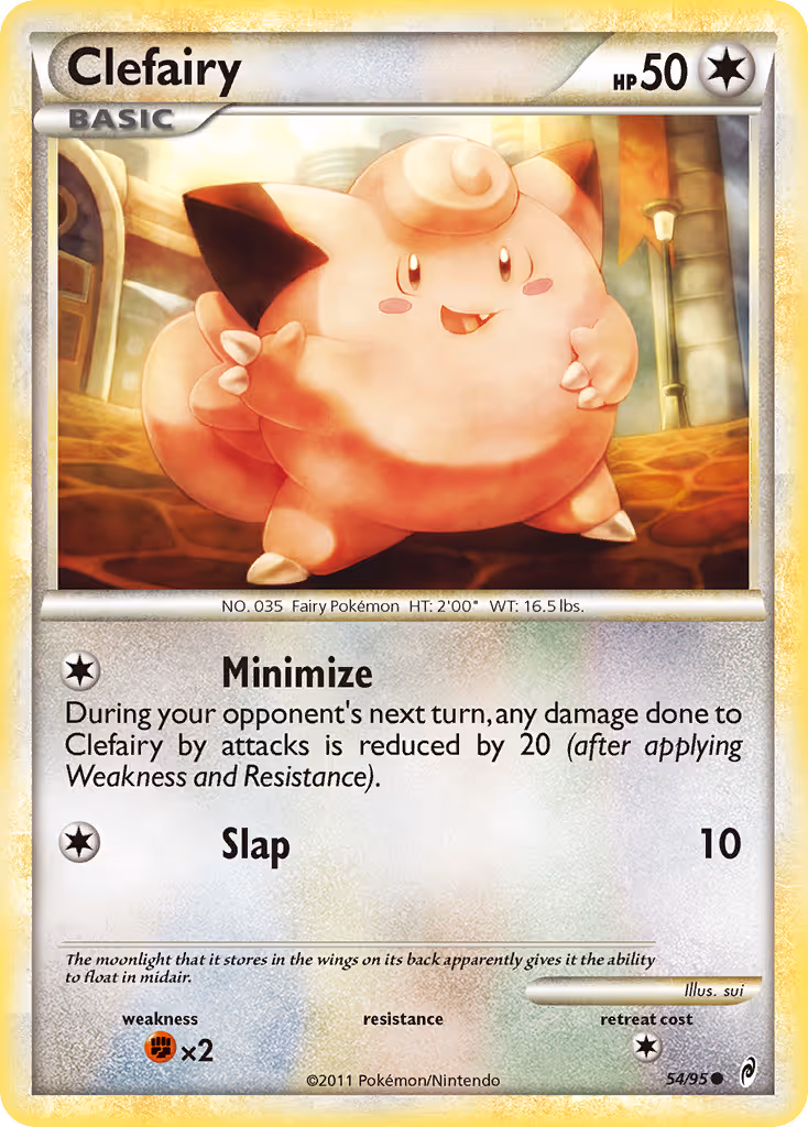 Clefairy 54/95 Pokemon card