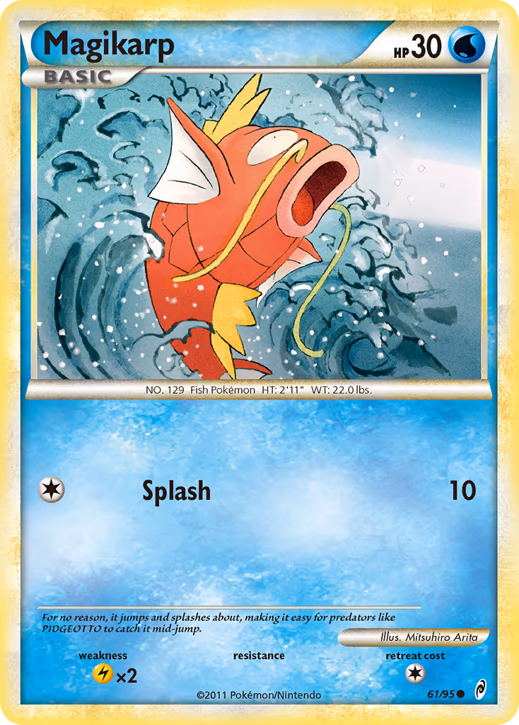 Magikarp 61/95 Pokemon card