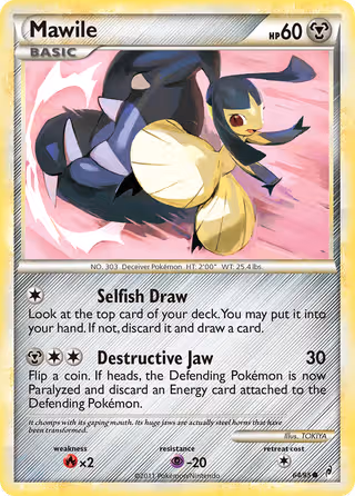 Mawile 64/95 Pokemon card