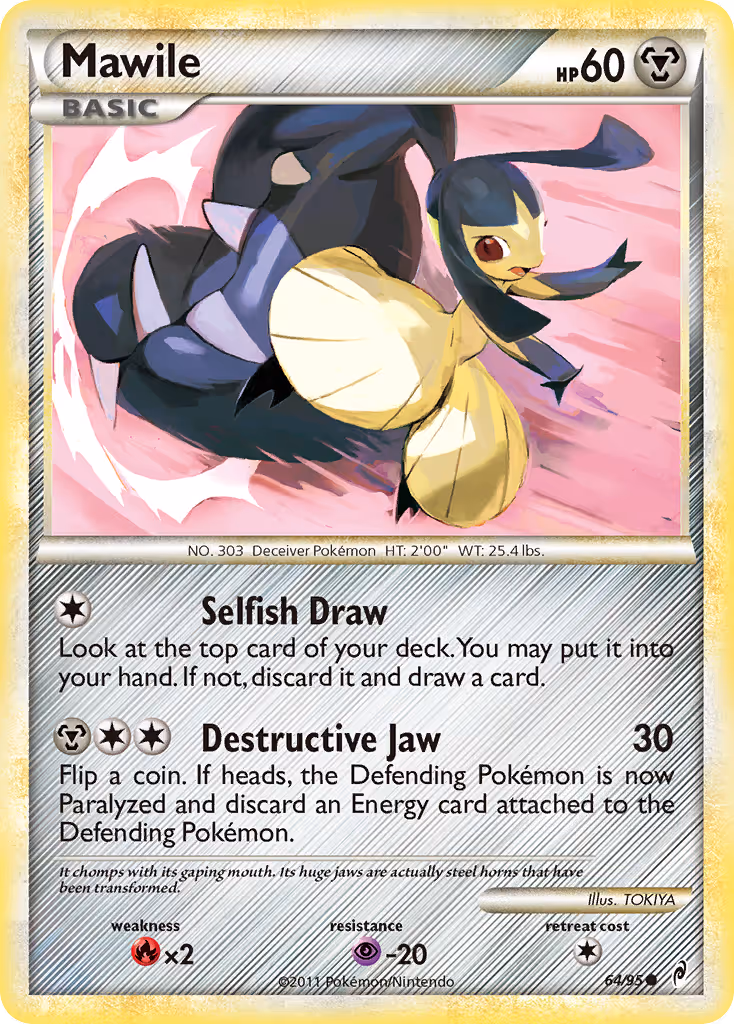 Mawile 64/95 Pokemon card