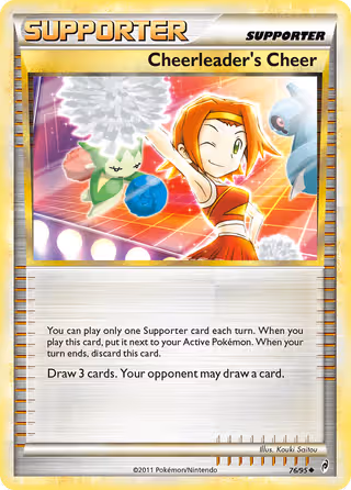 Cheerleader's Cheer 76/95 Pokemon card