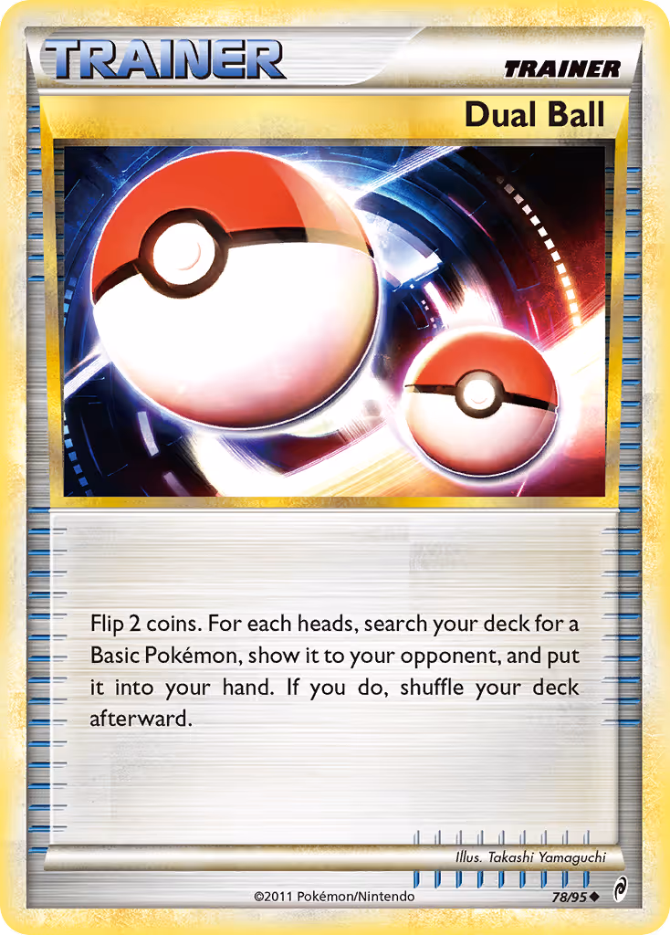 Dual Ball 78/95 Pokemon card