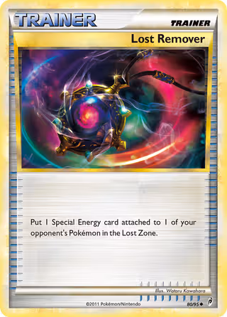 Lost Remover 80/95 Pokemon card