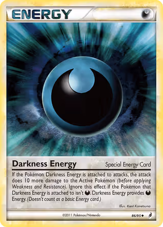 Darkness Energy 86/95 Pokemon card