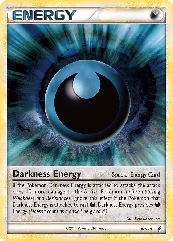 Darkness Energy 86/95 Pokemon card