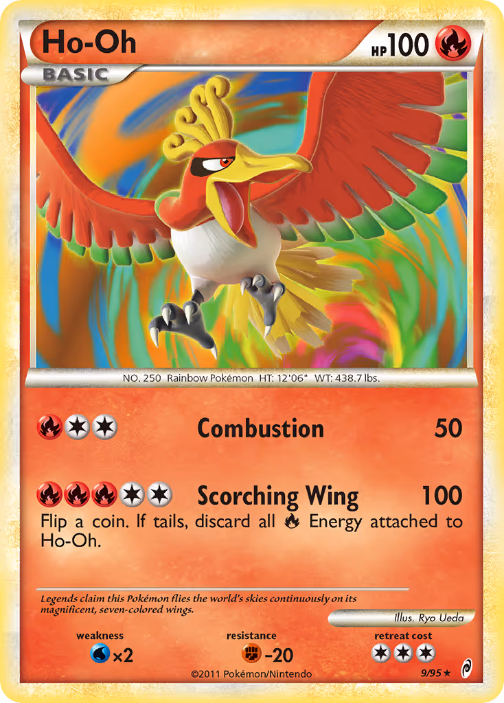 Ho-Oh 9/95 Pokemon card