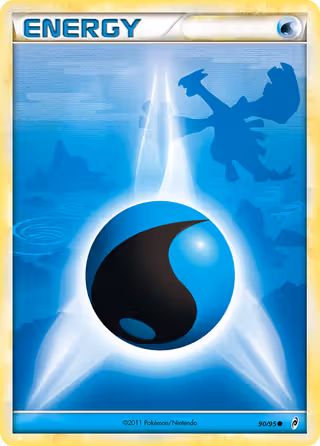 Water Energy 90/95 Pokemon card