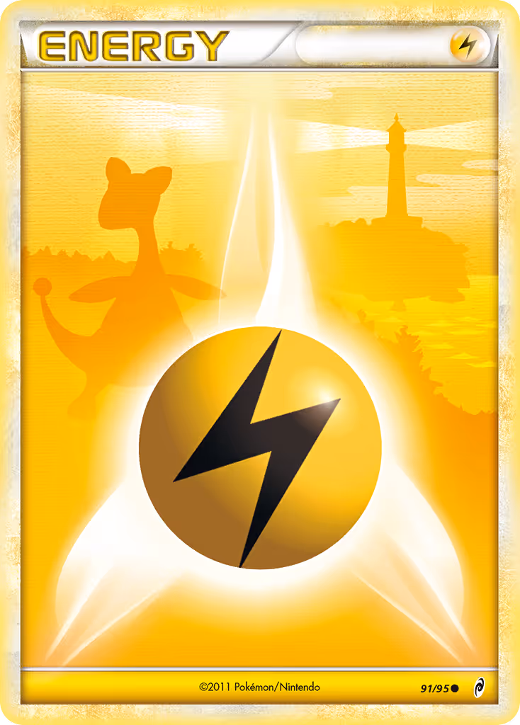 Lightning Energy 91/95 Pokemon card