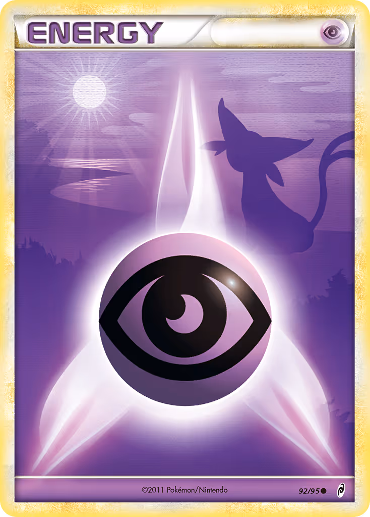 Psychic Energy 92/95 Pokemon card