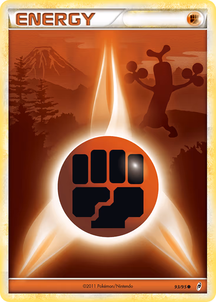 Fighting Energy 93/95 Pokemon card