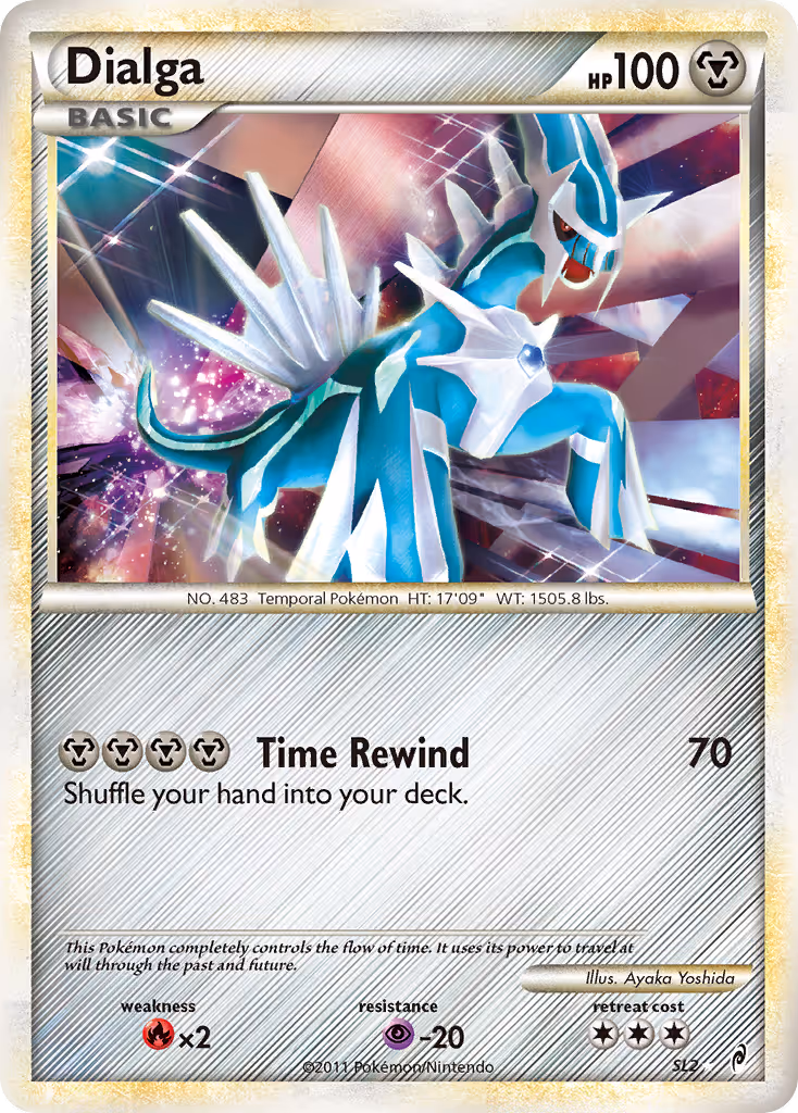 Dialga SL2 Pokemon card