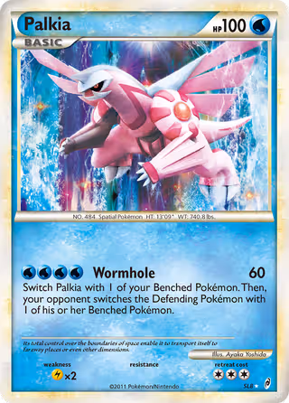 Palkia SL8 Pokemon card