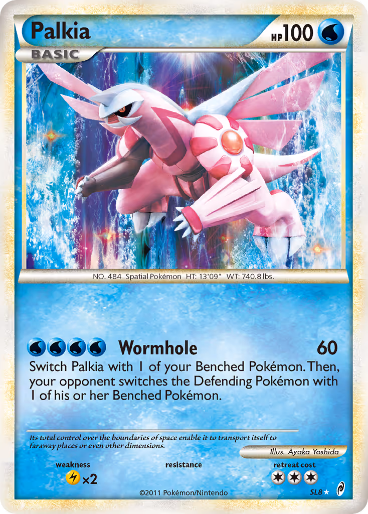 Palkia SL8 Pokemon card