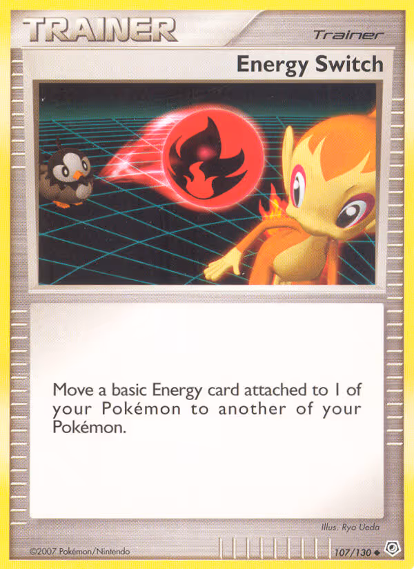 Energy Switch 107/130 Pokemon card