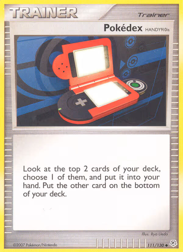 Pokédex HANDY910is 111/130 Pokemon card