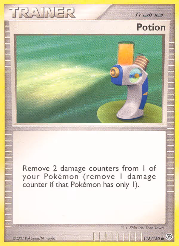 Potion 118/130 Pokemon card