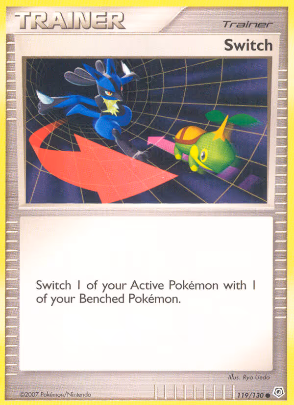 Switch 119/130 Pokemon card
